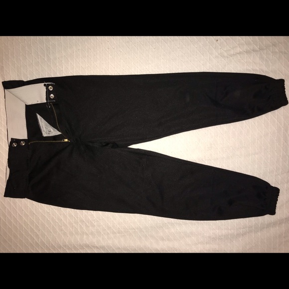 black softball pants - Picture 1 of 2